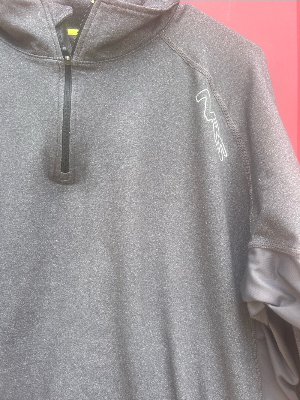 NRS Men's Gray Quarter-Zip Performance top size XL - Picture 4 of 11